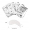 50 pcs Patch lucidi con Hydrogel per l'isolamento delle ciglia