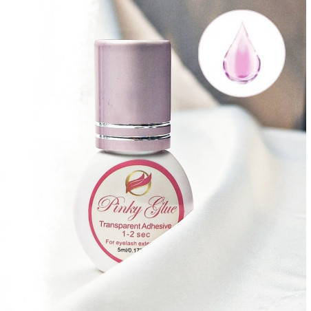 Pinky Glue, colla transparente, 1-2 sec. 5 ml