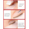 Silicone Eyelash Perm Pad, Eyelash Extension Curler - set 5 pairs