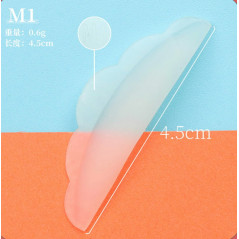 Silicone Eyelash Perm Pad, Eyelash Extension Curler - set 5 pairs