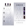 0.07 D - Extensii gene iBeauty premium, individuale, Mink