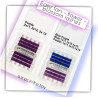 0.07 Ciglia Easy Fan, Volume, Blossom Flower - Blu e Viola