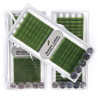 Extension ciglia Blossom, verde, 0.07, per volume