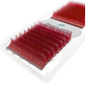 Extension ciglia Blossom, rosso, 0.07, per volume