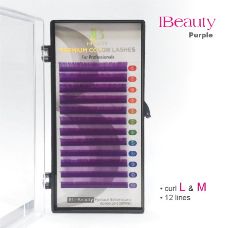 0.07 L iBEAUTY, Purple, eyelash extension