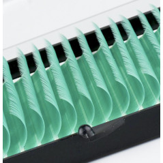 D 0.10 blue-green - Extension ciglia iBeauty