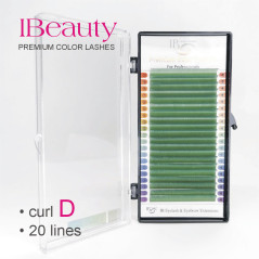 D 0.10 emerald - Extensii gene iBeauty