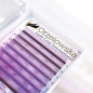 CC 0.07 Color Lashes, Lilac - Light Violet, eyelash extensions, tray with 8 lines, Orzelowska CC 0.07 Color Lashes, Lilac - Light Violet, eyelash extensions, tray with 8 lines, Orzelowska