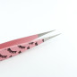 Tweezer JA 90, pink with eyelashes - straight for separation