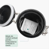 Adhesive Storage Container black