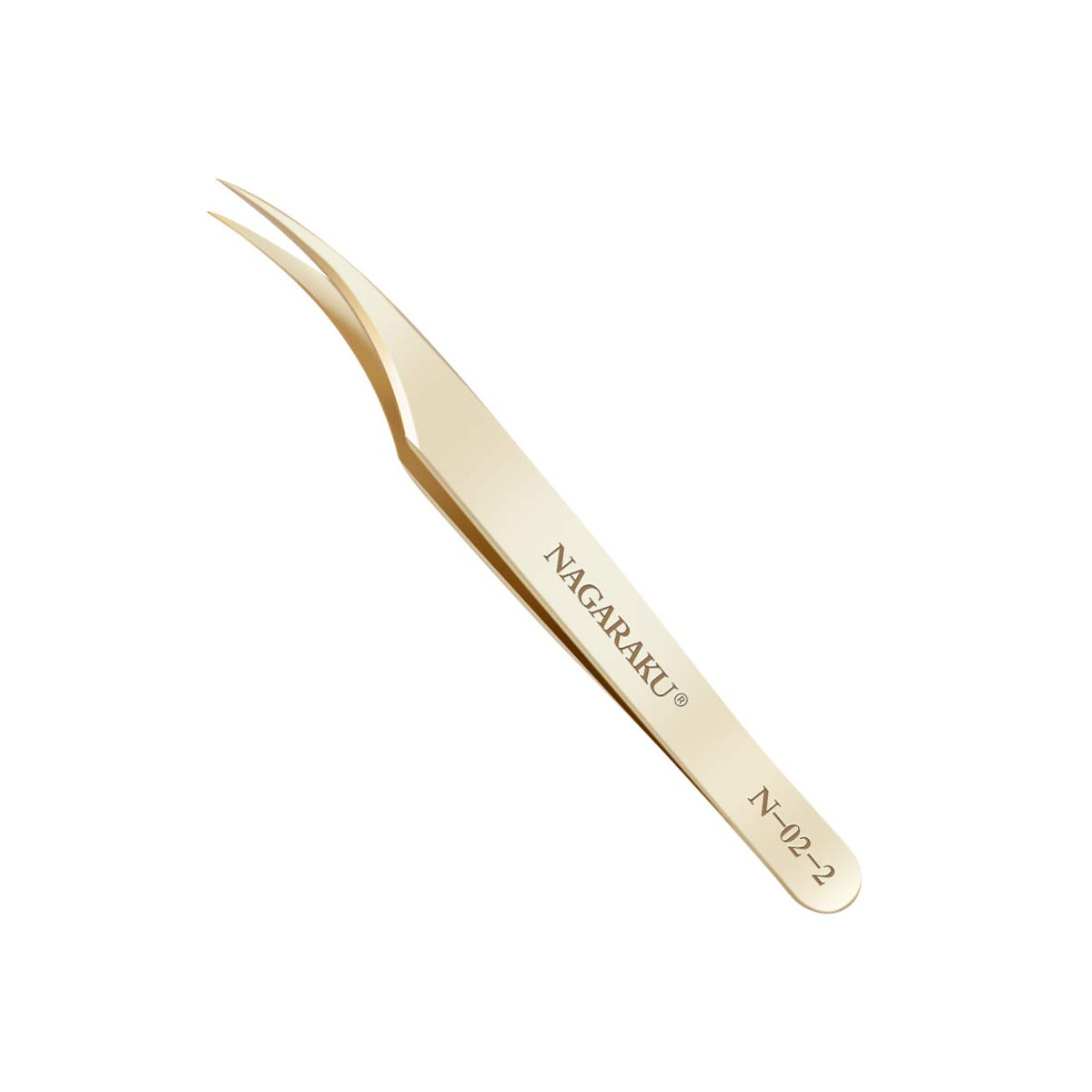 Straight Tweezer N-02-2 Nagaraku, estensioni delle ciglia