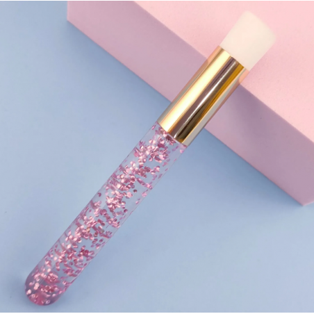 Pennello Glitter, per la pulizia delle ciglia e la rimozione del trucco, Pennello per Extension Ciglia