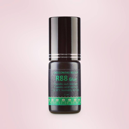 Adesivo R88 Verde, asciugatura 1-2 sec, resistenza 8 settimane, extension ciglia volume colla