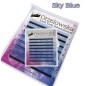 CC, 0.07 Sky Blue Lashes, eyelash extensions, tray with 8 lines, Orzelowska CC, 0.07 Sky Blue Lashes, eyelash extensions, tray with 8 lines, Orzelowska