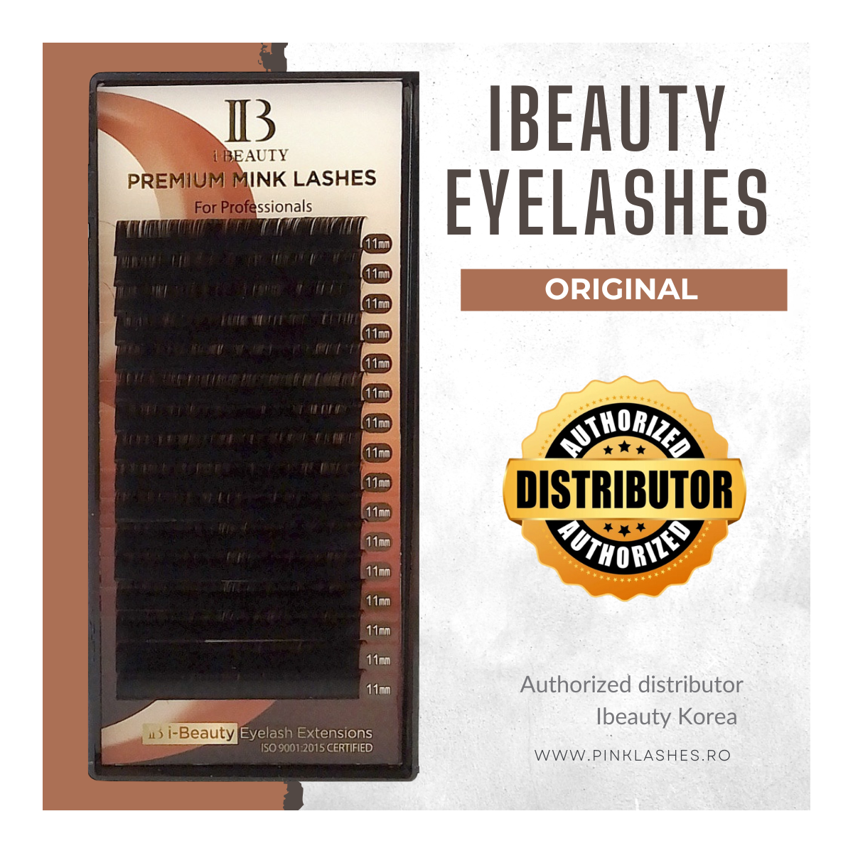 0.15 D - LICHIDARE STOCK Extensii gene iBeauty premium, individuale, Mink