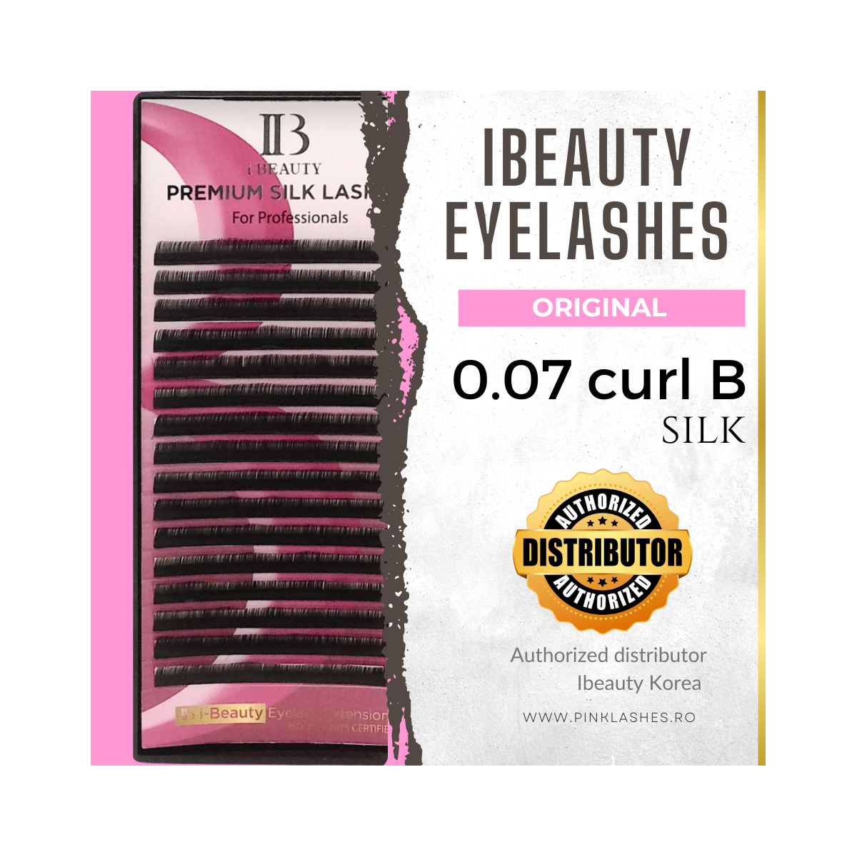 0.07 B - iBeauty, extensii gene premium matase, individuale