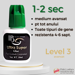 10 ml,Ibeauty capac verde, Adeziv Ultra Super, uscare 1-2 sec, lipiciul pentru avansati