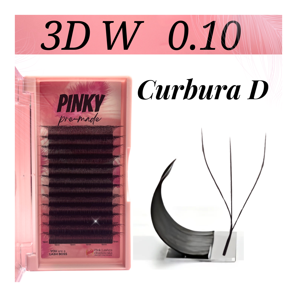 3D W 0.10 curbura D  Extensii gene Premade