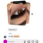 3D W MARO curbura LU, 0.07 Slim -Extensii gene Premade