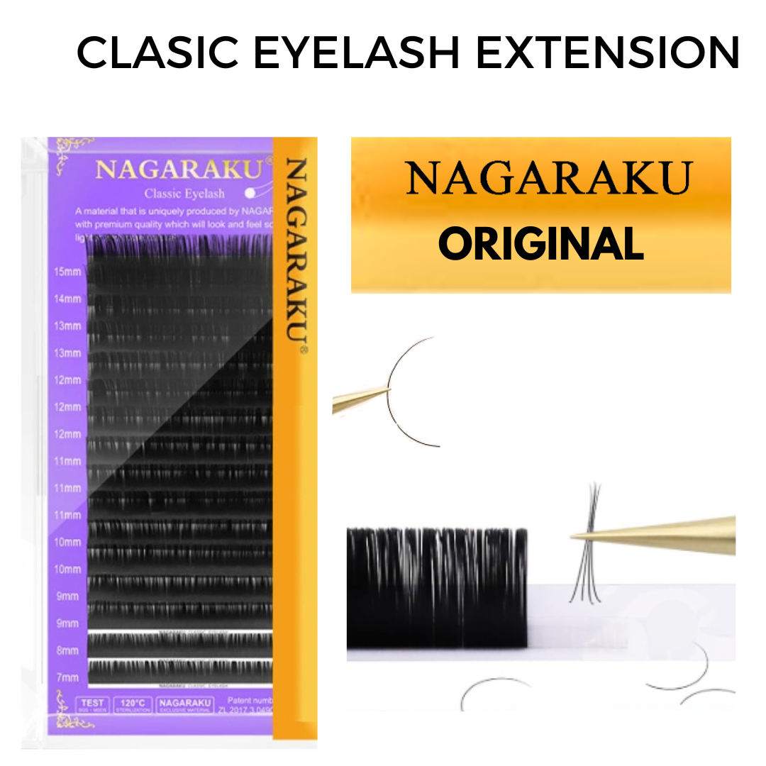 0.15 C Nagaraku ORIGINAL Mink Individual Eyelash Super Soft