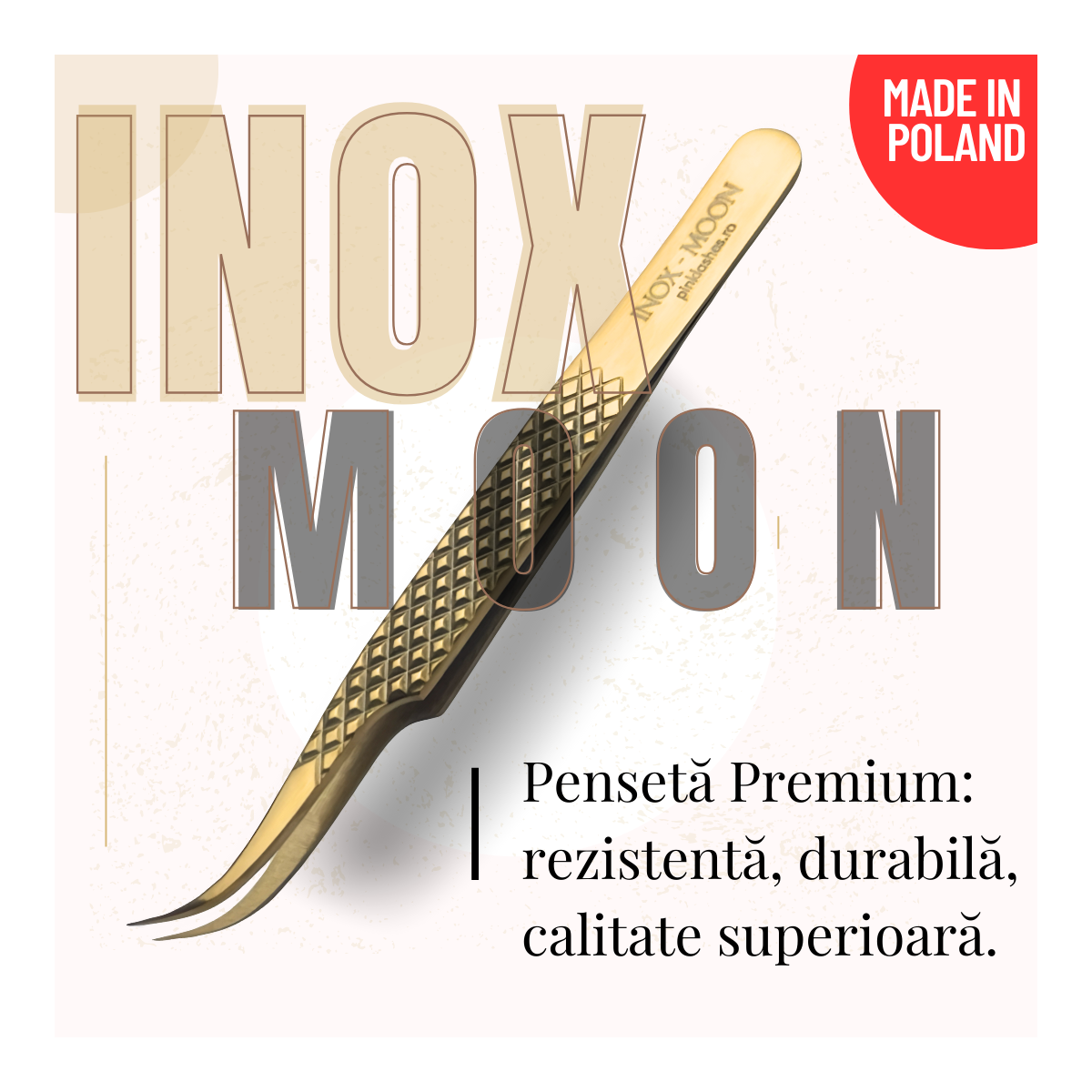 Tweezer INOX-MOON