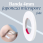 Banda 4mm, japoneza micropore din folie Banda 4mm, japoneza micropore din folie