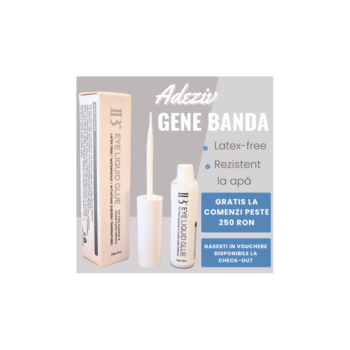 Colla Liquida Trasparente per Ciglia Finte – I-Beauty 5ml Colla Liquida Trasparente per Ciglia Finte – I-Beauty 5ml