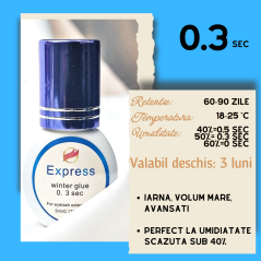Express Winter Glue, dry time 0.3 sec. 5ml