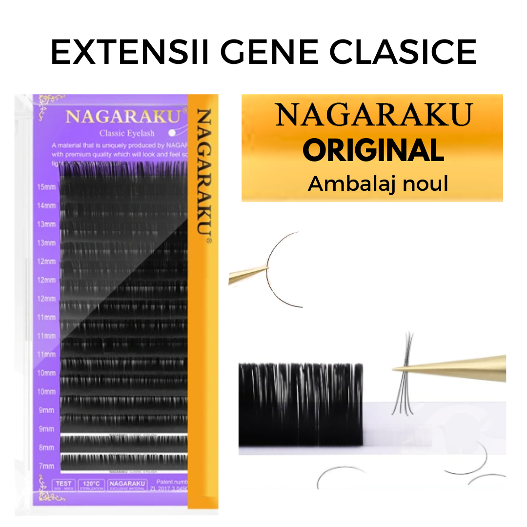 0.07 D Nagaraku ORIGINAL Mink Individual Eyelash Super Soft